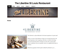 Tablet Screenshot of libertinestl.com